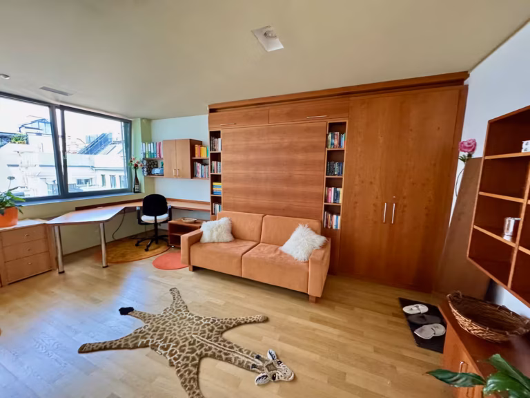 Wohnzimmer, klassisch, modern, geräumig, .. im Riverside Apartment Vienna